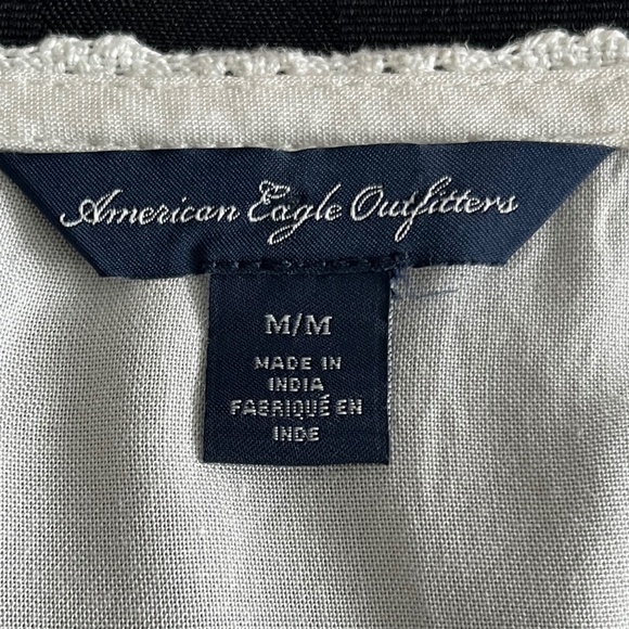 Vintage American Eagle Outfitters Top - Off White - Size M - Picture 13 of 15
